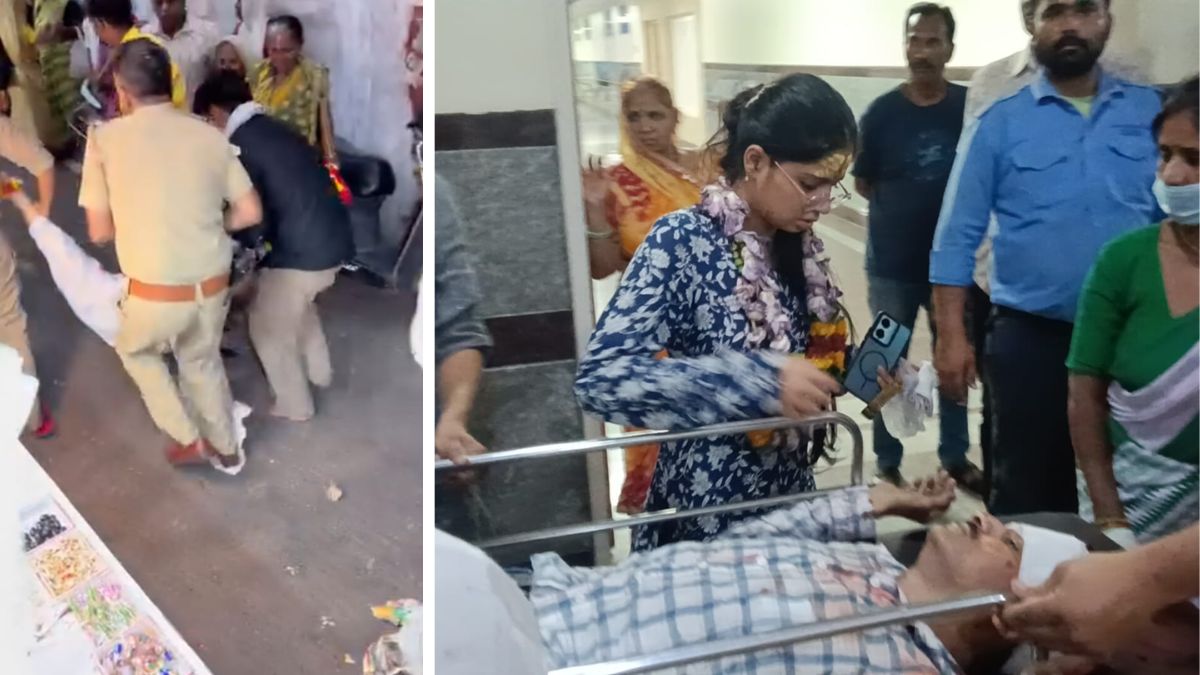 Banke Bihari Temple, Mathura News, Vrindavan News, Banke Bihari Mandir Accident