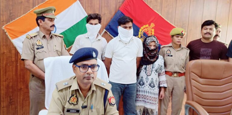 Uttar Pradesh : बुलंदशहर में साइबर ठगी गिरोह के 3 सदस्य गिरफ्तार, 10 राज्यों में 5 करोड़ की धोखाधड़ी के खाते उपलब्ध कराते थे