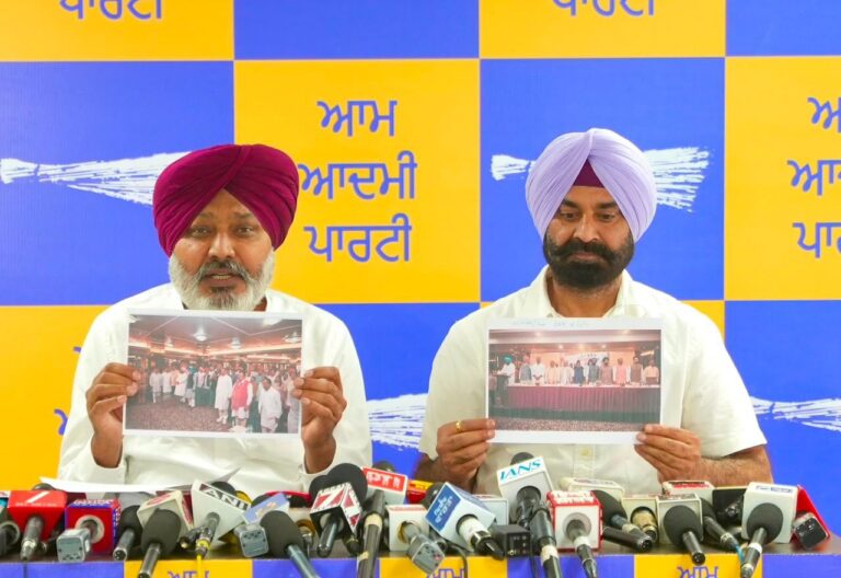 Punjab : नितिन नबीन के पंजाब दौरे के दौरान भाजपा की दलित-विरोधी मानसिकता हुई बेनकाब, पार्टी कार्यक्रम में एससी नेताओं का किया अपमान:- हरपाल सिंह चीमा
