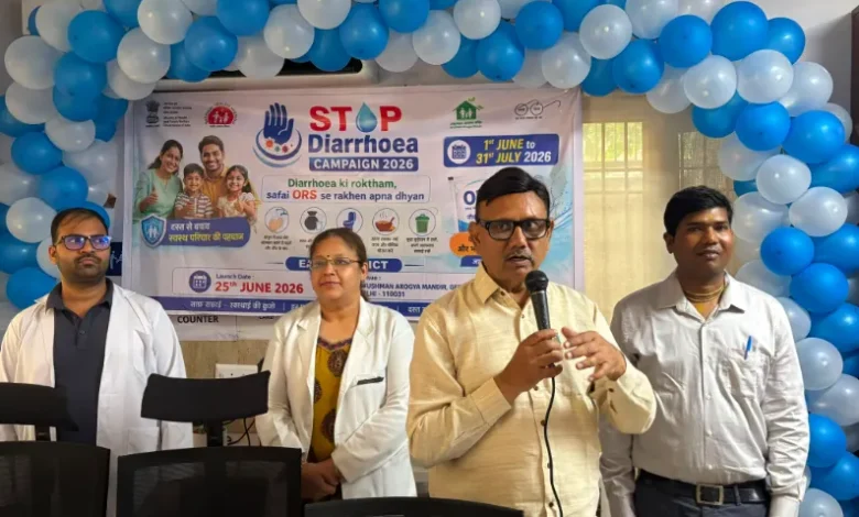 Stop Diarrhoea Campaign 2026, Dr Anil Goyal, Krishna Nagar, Geeta Colony,