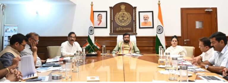Haryana Government: प्रदेश को जल क्षेत्र में आत्मनिर्भर बनाने के उद्देश्य से ‘जल संरक्षित परियोजना’ स्वीकृत- मुख्यमंत्री नायब सिंह सैनी