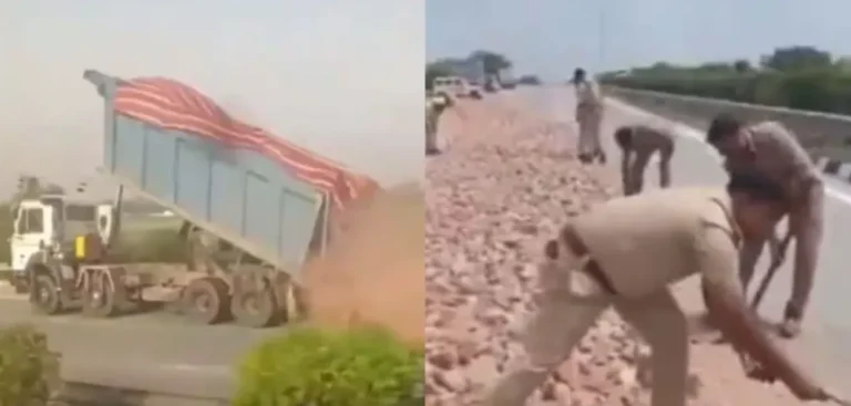Eastern Peripheral Expressway: पत्थर गिराने वाले हाईवा चालक को पुलिस ने किया गिरफ्तार, आरटीओ चालान से बचने के लिए चला रहा था उल्टी दिशा में