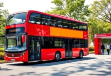 noida double decker bus