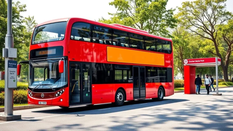 noida double decker bus