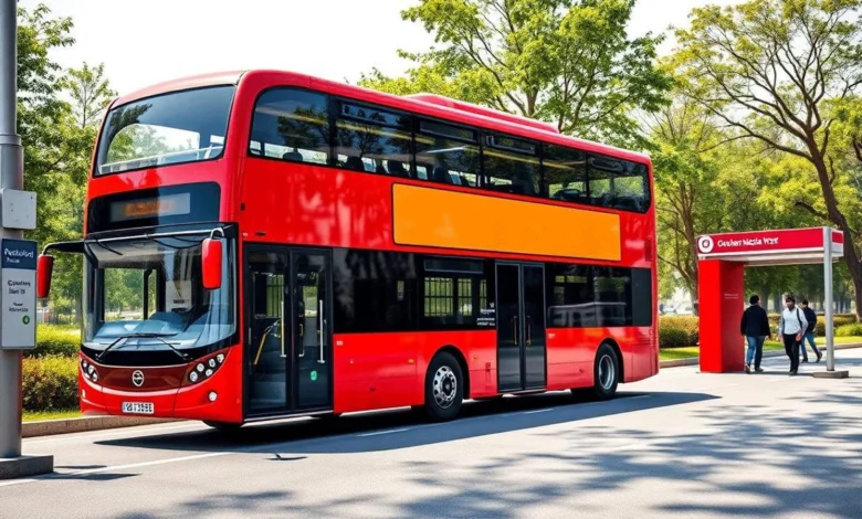 noida double decker bus