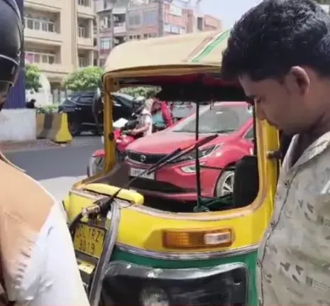 Prit Vihar Accident, Delhi Road Accident