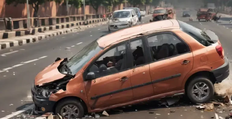 Greater Noida accident: नशे में धुत चालक ने मचाया कहर, खड़ी गाड़ियों को टक्कर मार दो लोगों को किया गंभीर घायल