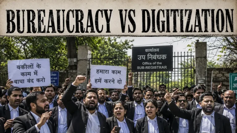 Noida Registry Strike: 20 दिनों से जिले में नहीं हुई एक भी रजिस्ट्री, सरकार को करोड़ों के राजस्व का नुकसान