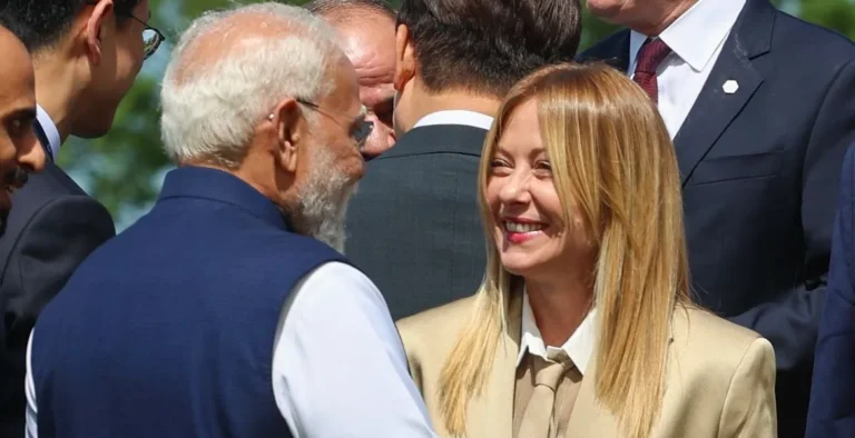 G7 Summit, PM Modi, Giorgia Meloni, Melodi Trend,