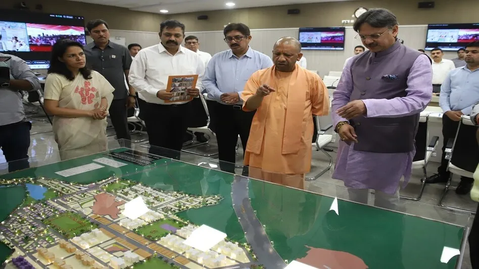 CM Yogi Noida Visit: नोएडा और यमुना सिटी में विकास परियोजनाओं की सौगात देंगे सीएम योगी, 9,228 करोड़ रुपये के निवेश को मिलेगी रफ्तार CM Yogi Noida Visit: नोएडा और यमुना सिटी में विकास परियोजनाओं की सौगात देंगे सीएम योगी, 9,228 करोड़ रुपये के निवेश को मिलेगी रफ्तार