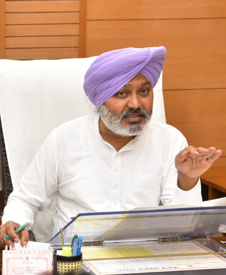 Punjab : भर्ती प्रक्रिया में तेजी लाने और देरी समाप्त करने के लिए चयन प्रक्रिया बाबा फरीद यूनिवर्सिटी ऑफ हेल्थ साइंसेज़ को सौंपी जाएगी- हरपाल सिंह चीमा
