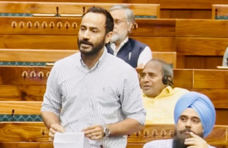 Punjab : लोकसभा में मीत हेयर ने धर्म और जाति के आधार पर राजनीति करने पर केंद्र सरकार को घेरा