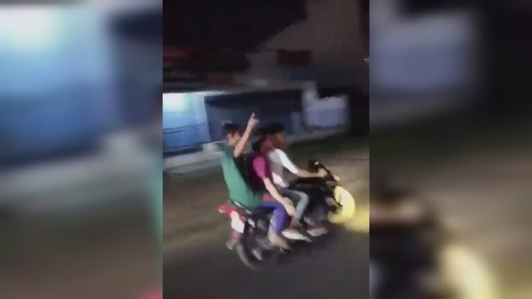 Uttar Pradesh : हापुड़ में बाइक पर हुड़दंग का वीडियो वायरल, पुलिस ने शुरू की जांच