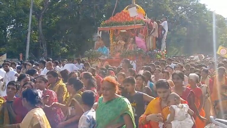 Bihar : भक्ति और उल्लास के साथ निकली भगवान जगन्नाथ, सुभद्रा और बलभद्र की भव्य रथयात्रा, हजारों श्रद्धालु हुए शामिल