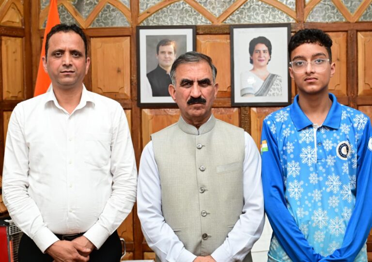 Asian Short Track Ice Skating Trophy 2026: हमीरपुर के समर्थ अत्री का एशियन शॉर्ट ट्रैक आइस स्केटिंग ट्रॉफी-2026 के लिए चयन, मुख्यमंत्री सुक्खू ने दी शुभकामनाएं