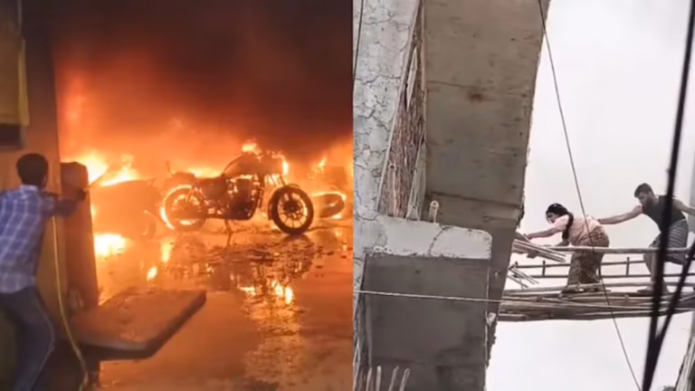 Fire in Noida Building: नोएडा में 5 मंजिला बिल्डिंग में भीषण आग, 2 की मौत, स्कूटी चार्जिंग के दौरान धमाके से मची तबाही