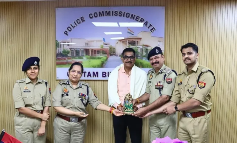 ACP Arvind Kumar, Noida Police, Police Farewell, Lakshmi Singh, Noida Commissionerate, Police News