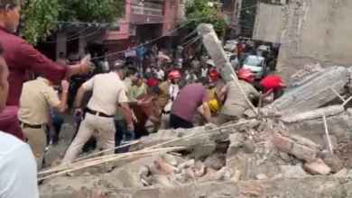 Delhi Building Collapse
