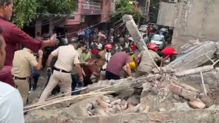Delhi Building Collapse
