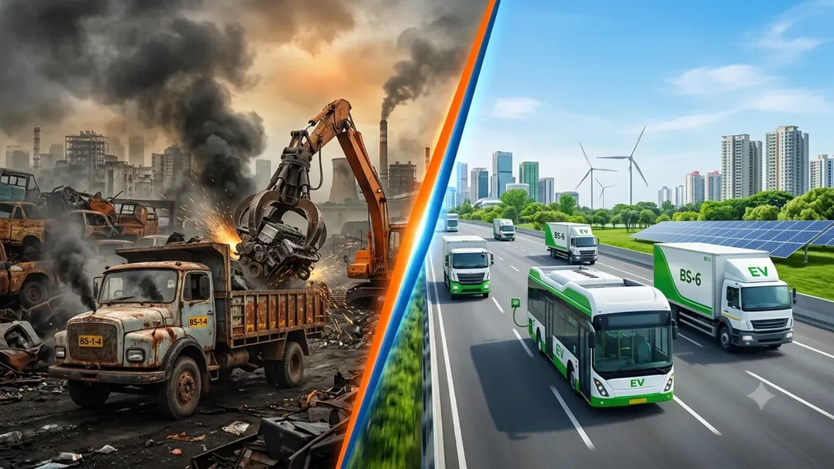 Parivartan Yojana: एनसीआर में शुरू हुई ‘परिवर्तन योजना’, पुराने वाहन बदलने पर 10 साल तक टैक्स छूट और कई बड़े लाभ Parivartan Yojana: एनसीआर में शुरू हुई ‘परिवर्तन योजना’, पुराने वाहन बदलने पर 10 साल तक टैक्स छूट और कई बड़े लाभ