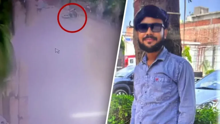 Noida Engineer Death: इंजीनियर आर्यन की मौत का CCTV आया सामने, टूटी स्लैब पर पैर पड़ते ही नाले में गिरा, बचाने पहुंचे युवक को भी लगा करंट