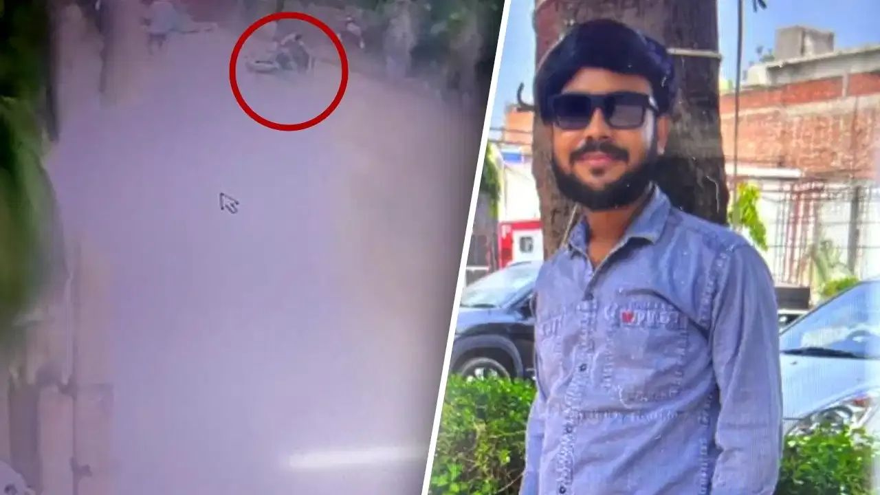 Noida Engineer Death: इंजीनियर आर्यन की मौत का CCTV आया सामने, टूटी स्लैब पर पैर पड़ते ही नाले में गिरा, बचाने पहुंचे युवक को भी लगा करंट Noida Engineer Death: इंजीनियर आर्यन की मौत का CCTV आया सामने, टूटी स्लैब पर पैर पड़ते ही नाले में गिरा, बचाने पहुंचे युवक को भी लगा करंट
