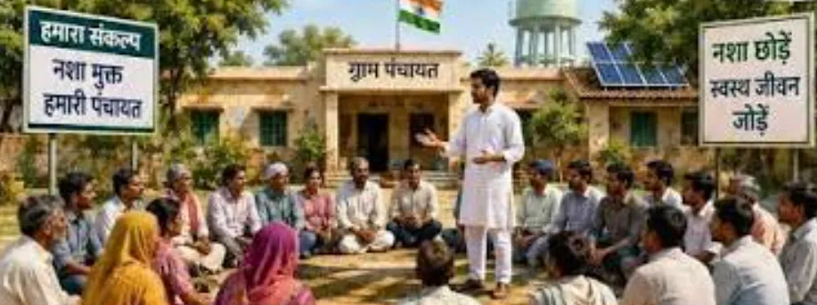 Drug-Free India: पंचायत प्रतिनिधि बनेंगे ‘नशा मुक्ति मित्र’, गांव-गांव पहुंचेगा नशा मुक्ति अभियान Drug-Free India: पंचायत प्रतिनिधि बनेंगे ‘नशा मुक्ति मित्र’, गांव-गांव पहुंचेगा नशा मुक्ति अभियान