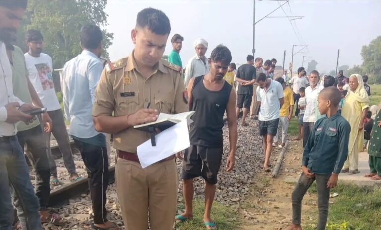 Uttar Pradesh : हापुड़ में ट्रेन की चपेट में आने से युवक की मौत, पुलिस जांच में जुटी