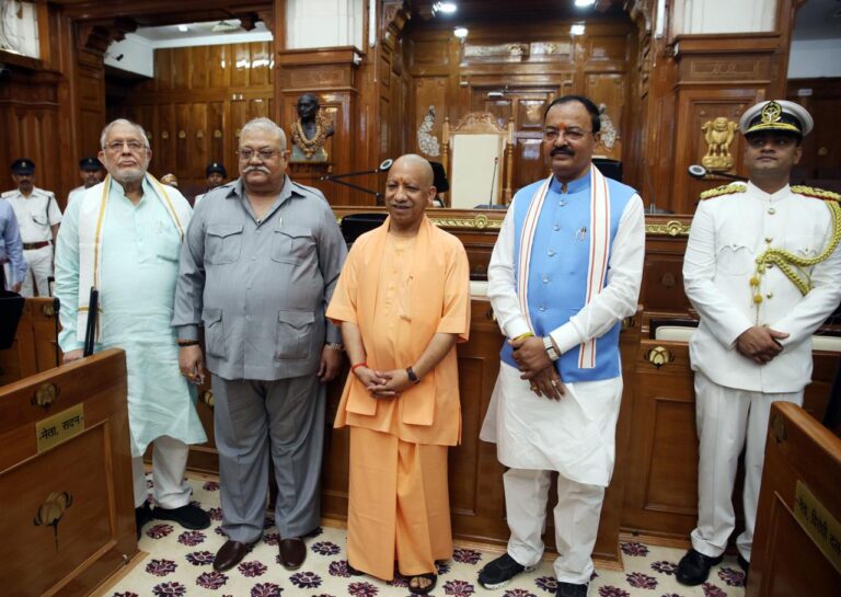 Uttar Pradesh : मुख्यमंत्री ने विधानभवन में अनेक कार्यों का किया शुभारंभ