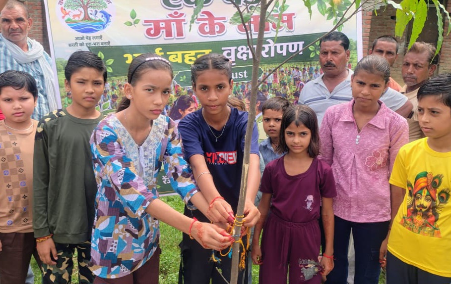 Lucknow : रक्षाबंधन के पर्व पर भाई-बहनों ने लगाए एक लाख से अधिक पौधे Lucknow : रक्षाबंधन के पर्व पर भाई-बहनों ने लगाए एक लाख से अधिक पौधे