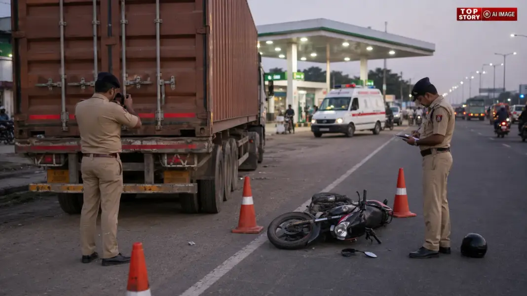 Road Accident: दादरी जीटी रोड पर ट्रक कंटेनर ने बाइक को मारी टक्कर, युवक की इलाज के दौरान मौत Road Accident: दादरी जीटी रोड पर ट्रक कंटेनर ने बाइक को मारी टक्कर, युवक की इलाज के दौरान मौत
