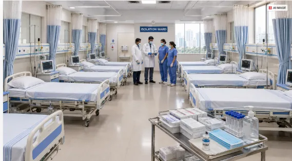 Swine Flu Cases: नोएडा में 38 नए मरीज मिले, कुल संख्या बढ़कर 178 हुई; जिला अस्पताल में 10 बेड का आइसोलेशन वार्ड तैयार Swine Flu Cases: नोएडा में 38 नए मरीज मिले, कुल संख्या बढ़कर 178 हुई; जिला अस्पताल में 10 बेड का आइसोलेशन वार्ड तैयार