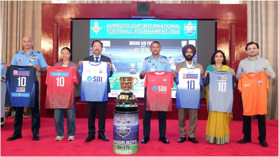 Subroto Cup 2026: देश के नौनिहाल फुटबॉलरों का महाकुंभ 18 अगस्त से Subroto Cup 2026: देश के नौनिहाल फुटबॉलरों का महाकुंभ 18 अगस्त से