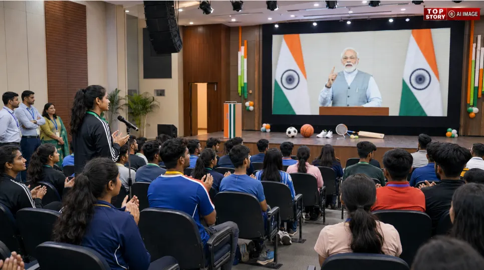 Khelo India Dialogue: आज पीएम मोदी से जुड़ेंगे गौतमबुद्ध नगर के युवा, चार विश्वविद्यालयों के विद्यार्थी होंगे शामिल Khelo India Dialogue: आज पीएम मोदी से जुड़ेंगे गौतमबुद्ध नगर के युवा, चार विश्वविद्यालयों के विद्यार्थी होंगे शामिल