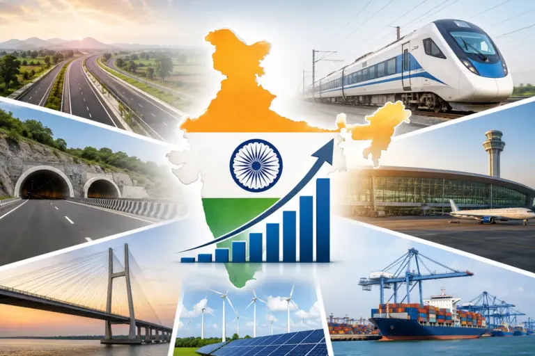 Infrastructure Development, Indian Highways, Railway Electrification, Startup India, Economic Growth