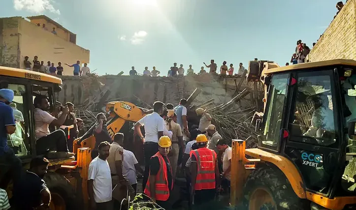 Ambala Building Collapse, Dhulkot Building Collapse, Haryana Accident, Rescue Operation Ambala, Construction Accident