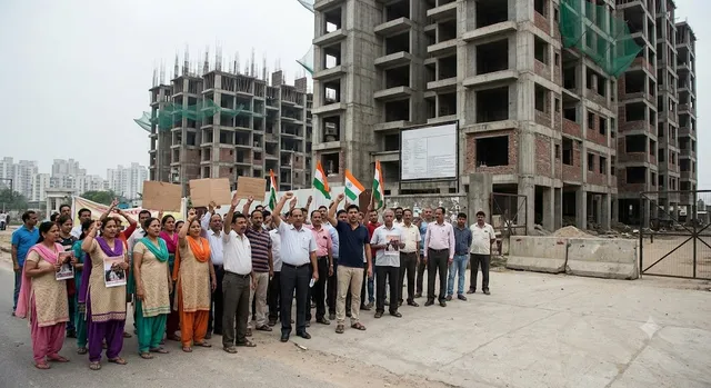 Supertech Projects: 21 महीने बाद भी निर्माण शुरू नहीं, खरीदारों का प्रदर्शन; संसद मार्च और जंतर-मंतर आंदोलन की चेतावनी Supertech Projects: 21 महीने बाद भी निर्माण शुरू नहीं, खरीदारों का प्रदर्शन; संसद मार्च और जंतर-मंतर आंदोलन की चेतावनी