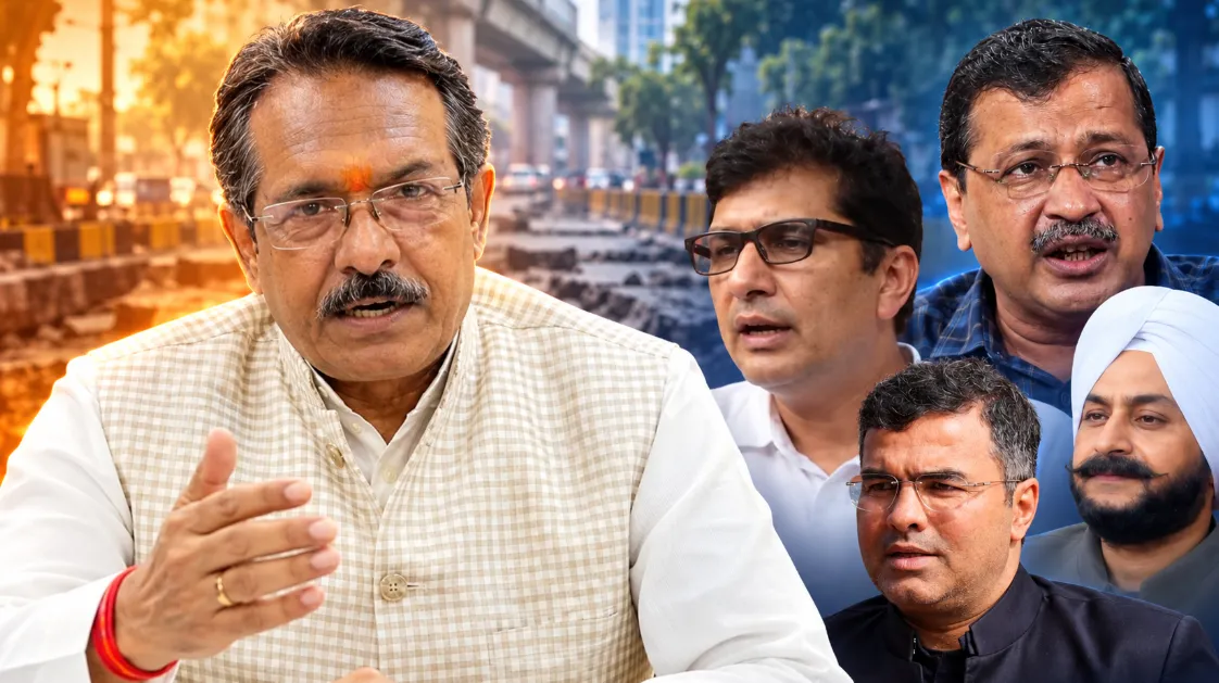 Harsh Malhotra, Saurabh Bhardwaj, Arvind Kejriwal, Delhi BJP AAP, Tilak Nagar Row