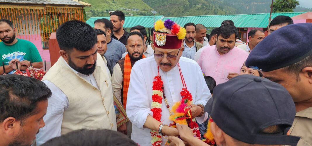 Dehradun : पर्यटन मंत्री महाराज ने किया राजकीय जागड़ा मेले का शुभारंभ Dehradun : पर्यटन मंत्री महाराज ने किया राजकीय जागड़ा मेले का शुभारंभ