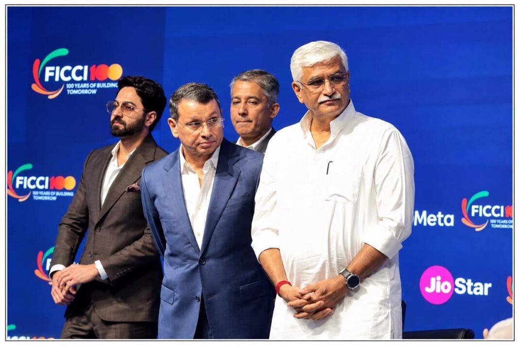 FICCI FRAMES 2026 : कंटेंट की प्रचुरता से रचनात्मक शक्ति और वैश्विक प्रभाव की ओर बढ़ता भारतीय मीडिया FICCI FRAMES 2026 : कंटेंट की प्रचुरता से रचनात्मक शक्ति और वैश्विक प्रभाव की ओर बढ़ता भारतीय मीडिया