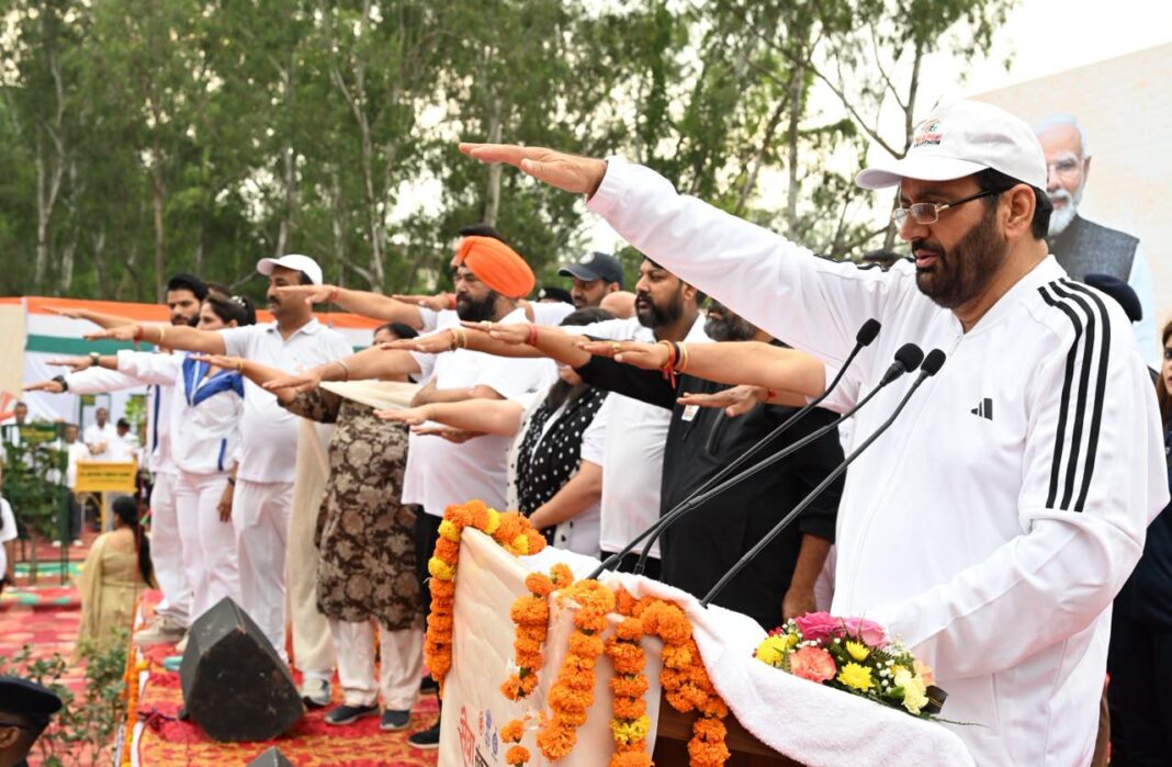 Drug Free Haryana: नशे को ‘ना’ और अपने सपनों को ‘हां’ कहें युवा, नशे की जगह खेल और भटकाव की जगह लक्ष्य हो-मुख्यमंत्री नायब सिंह सैनी Drug Free Haryana: नशे को ‘ना’ और अपने सपनों को ‘हां’ कहें युवा, नशे की जगह खेल और भटकाव की जगह लक्ष्य हो-मुख्यमंत्री नायब सिंह सैनी