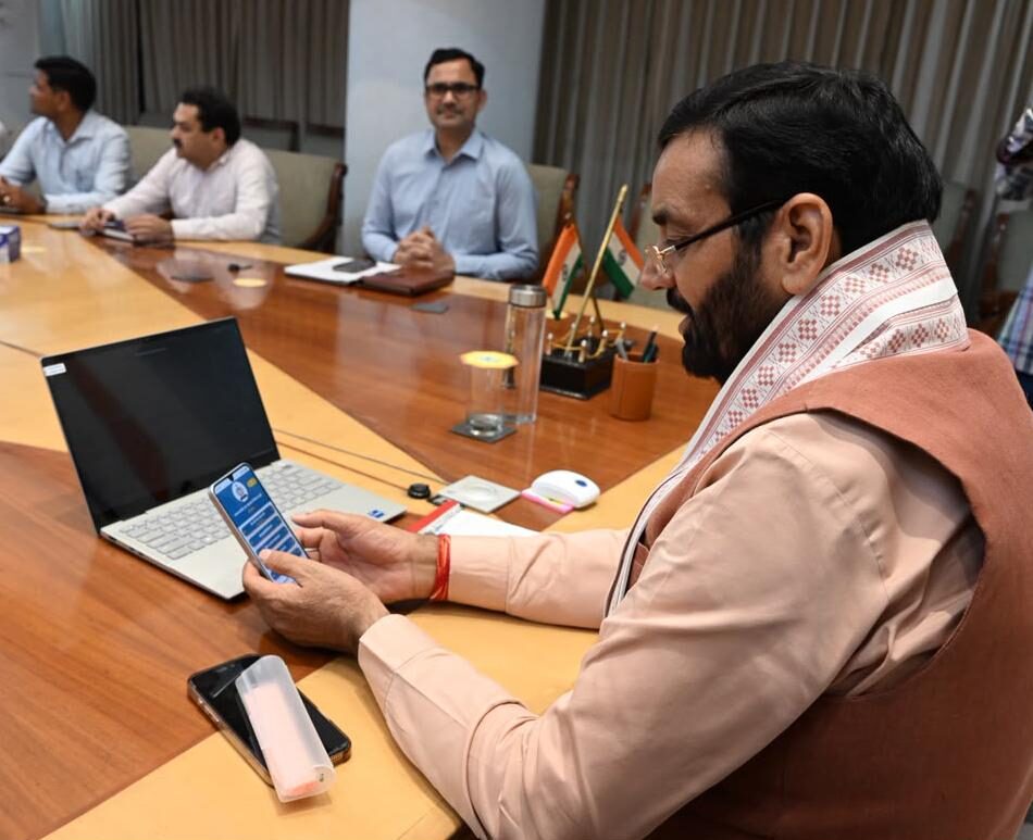 Satark Haryana: मुख्यमंत्री नायब सिंह सैनी ने हरियाणा सचिवालय से किया ‘सतर्क – हरियाणा’ मोबाइल ऐप का शुभारंभ Satark Haryana: मुख्यमंत्री नायब सिंह सैनी ने हरियाणा सचिवालय से किया ‘सतर्क – हरियाणा’ मोबाइल ऐप का शुभारंभ