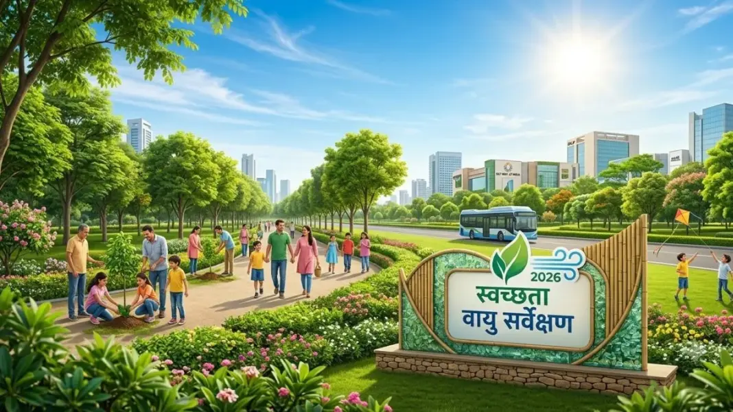Lucknow : स्वच्छ वायु सर्वेक्षण-2026 में यूपी के 16 शहरों ने बनाई जगह, लखनऊ देश में पहले स्थान पर Lucknow : स्वच्छ वायु सर्वेक्षण-2026 में यूपी के 16 शहरों ने बनाई जगह, लखनऊ देश में पहले स्थान पर