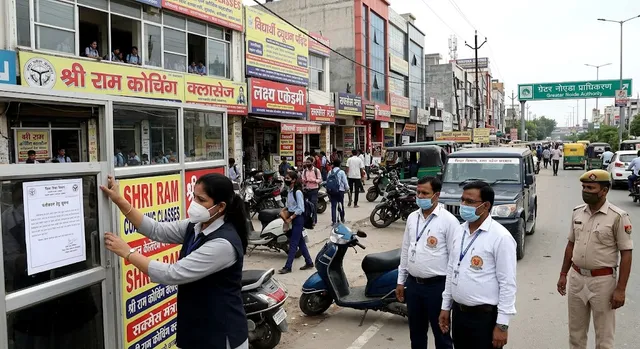 Coaching Centre Registration: ग्रेटर नोएडा में शिक्षा विभाग ने तेज किया अभियान, बिना पंजीकरण चल रहे 14 कोचिंग सेंटरों को नोटिस Coaching Centre Registration: ग्रेटर नोएडा में शिक्षा विभाग ने तेज किया अभियान, बिना पंजीकरण चल रहे 14 कोचिंग सेंटरों को नोटिस