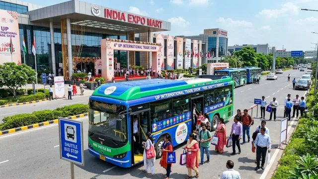 UP International Trade Show: नोएडा से एक्सपो मार्ट तक मुफ्त ई-बस सेवा शुरू, 3 रूट पर चल रही 25 बसें UP International Trade Show: नोएडा से एक्सपो मार्ट तक मुफ्त ई-बस सेवा शुरू, 3 रूट पर चल रही 25 बसें