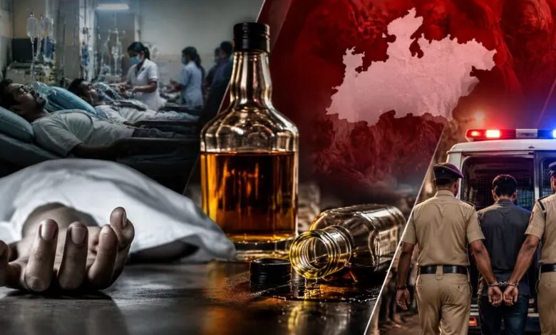 Sagar Liquor Tragedy: सागर शराब कांड में बढ़ता गया मौतों का आंकड़ा, कई लोग अस्पताल में भर्ती; अवैध शराब नेटवर्क पर पुलिस का शिकंजा Sagar Liquor Tragedy: सागर शराब कांड में बढ़ता गया मौतों का आंकड़ा, कई लोग अस्पताल में भर्ती; अवैध शराब नेटवर्क पर पुलिस का शिकंजा