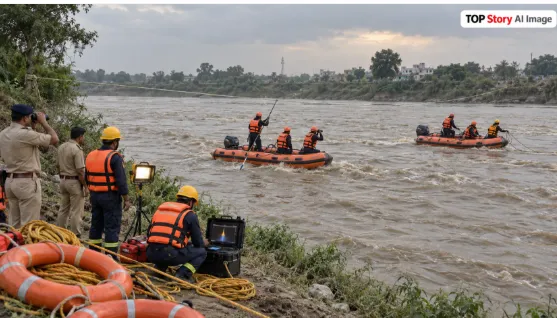 Hindon River: हिंडन में डूबे सौरभ का शव ढाई किलोमीटर दूर मिला, शिव राजपूत की तलाश में NDRF-SDRF का अभियान जारी Hindon River: हिंडन में डूबे सौरभ का शव ढाई किलोमीटर दूर मिला, शिव राजपूत की तलाश में NDRF-SDRF का अभियान जारी