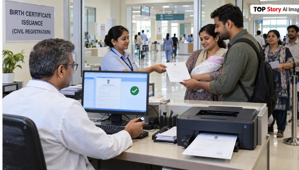ESIC Birth Certificate: सेक्टर-24 अस्पताल में दो महीने बाद फिर बनने शुरू हुए जन्म प्रमाणपत्र, CMS को बनाया गया नया रजिस्ट्रार ESIC Birth Certificate: सेक्टर-24 अस्पताल में दो महीने बाद फिर बनने शुरू हुए जन्म प्रमाणपत्र, CMS को बनाया गया नया रजिस्ट्रार