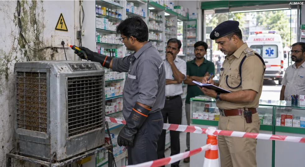Electric Shock: मेडिकल स्टोर पर कूलर चालू करते समय करंट की चपेट में आया 19 वर्षीय युवक, अस्पताल में मौत Electric Shock: मेडिकल स्टोर पर कूलर चालू करते समय करंट की चपेट में आया 19 वर्षीय युवक, अस्पताल में मौत