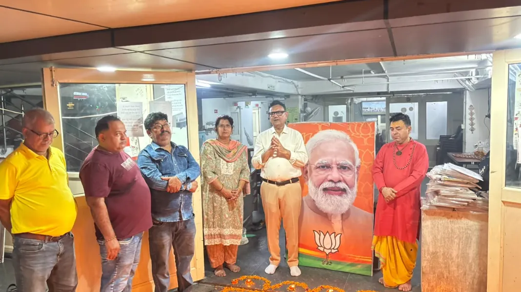 PM Modi Birthday, Ashirwad Ka Diya, Anil Goyal, Krishna Nagar Delhi, BJP Delhi